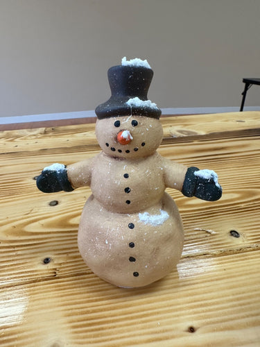 Ceramic Snowy Snowman
