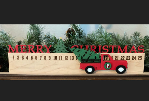 Truck Christmas Countdown