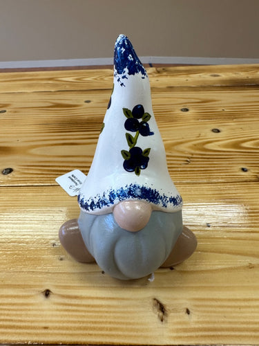 Ceramic Blueberry Gnome