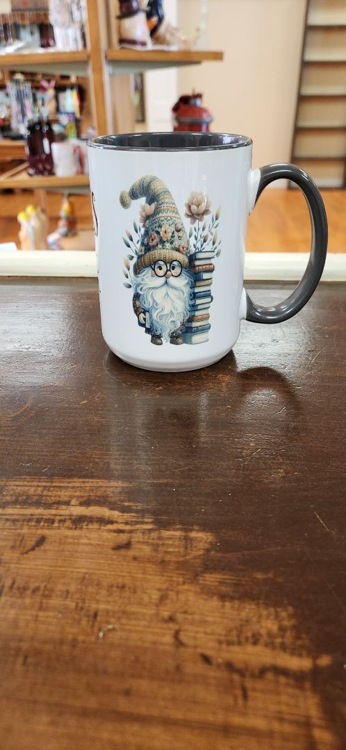 Books Gnome Coffee Mug