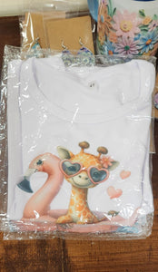 Giraffe 4T Shirt