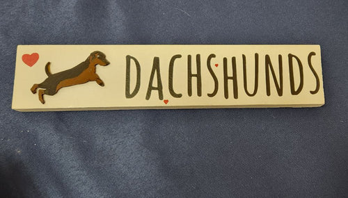 Dashund Sign