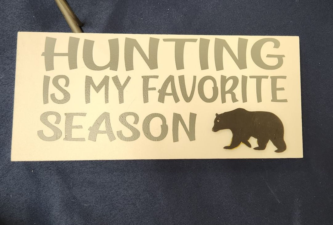 Hunting Sign