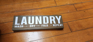 Laundry Sign