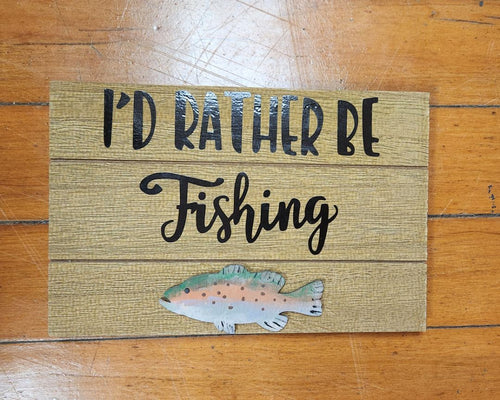 Fishing Sign