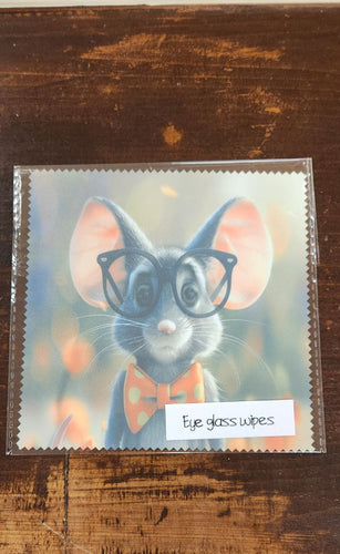 Mouse Eye Glasses Wipe