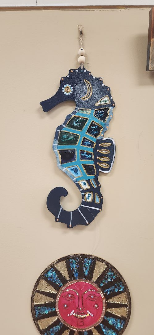 Sea Horse Mosaic