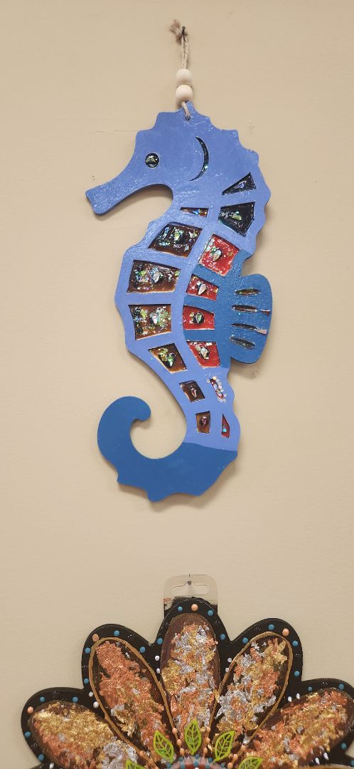 Mosaic Sea Horse