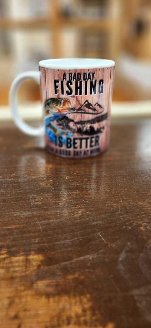Bad Day Fishing Mug