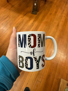 Mom Of Boys Coffee Mug MM