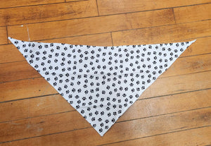 Paw Print Dog Bandana