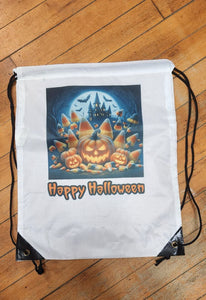 Pumpkin/Candy Corn Halloween Bag