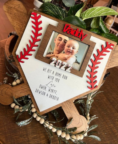 Home Run Picture Frame