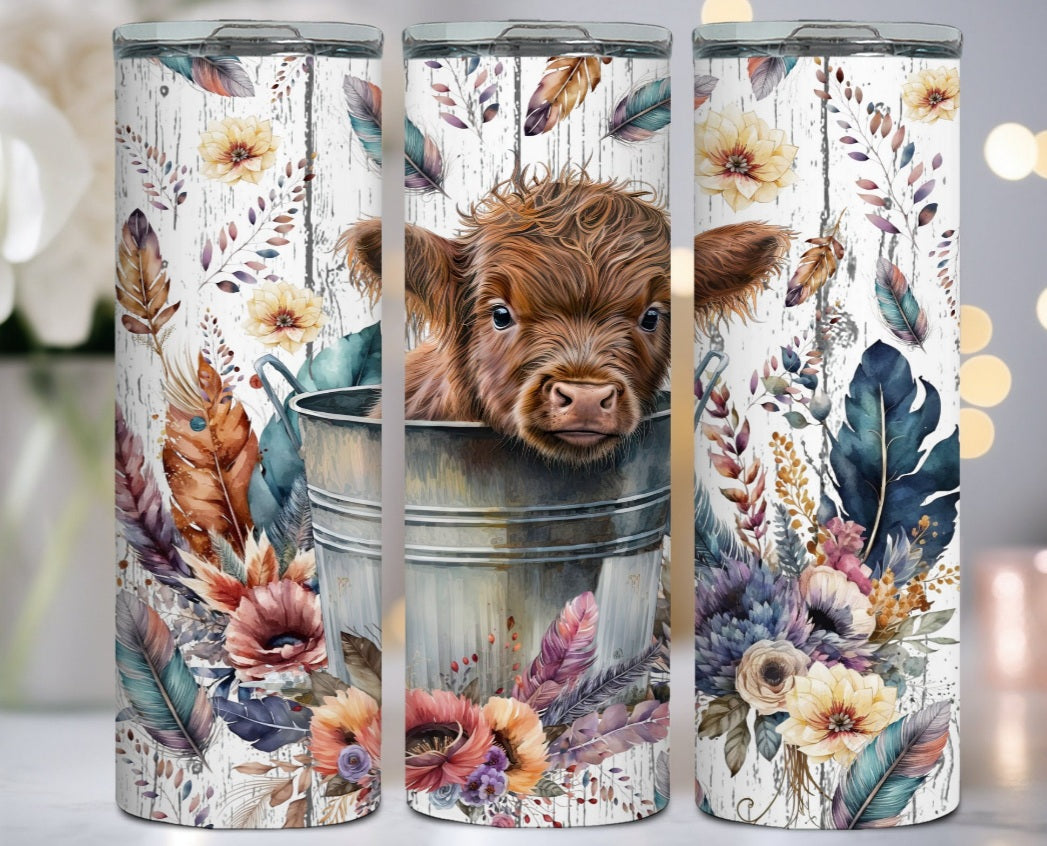 Baby Highland Cow Tumbler