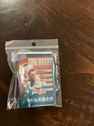 Tom Brady keychain