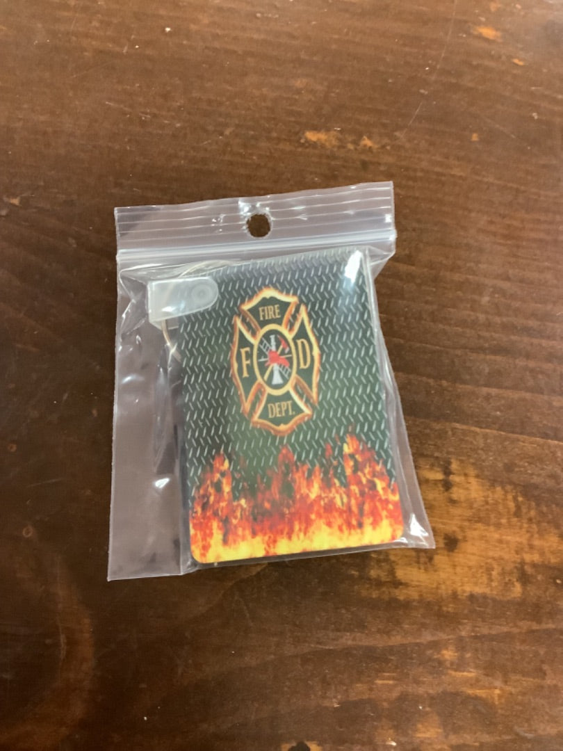 Fire fighter keychain