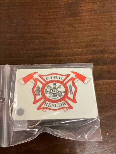 Fire rescue keychain