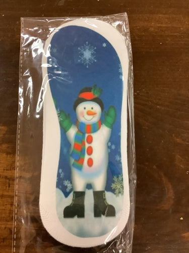 Adult snowman socks