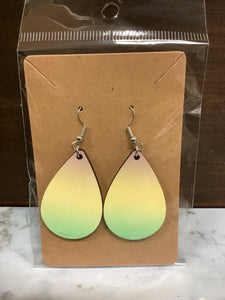 Ombré earrings