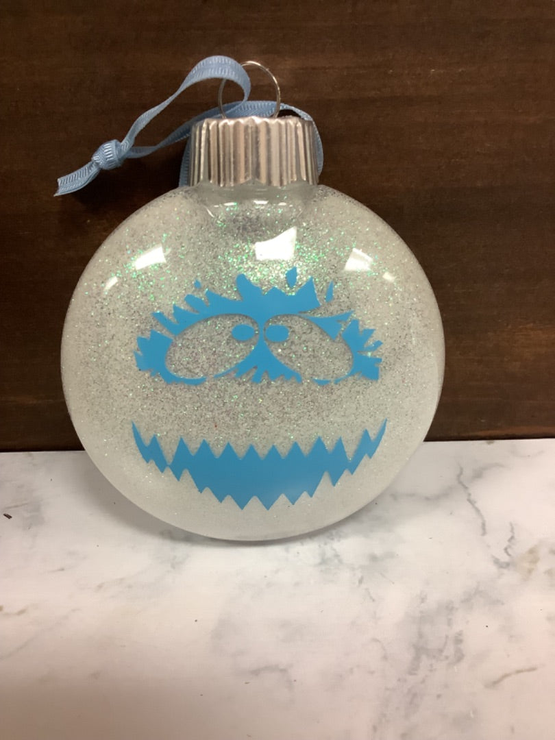 Abominable monster ornament