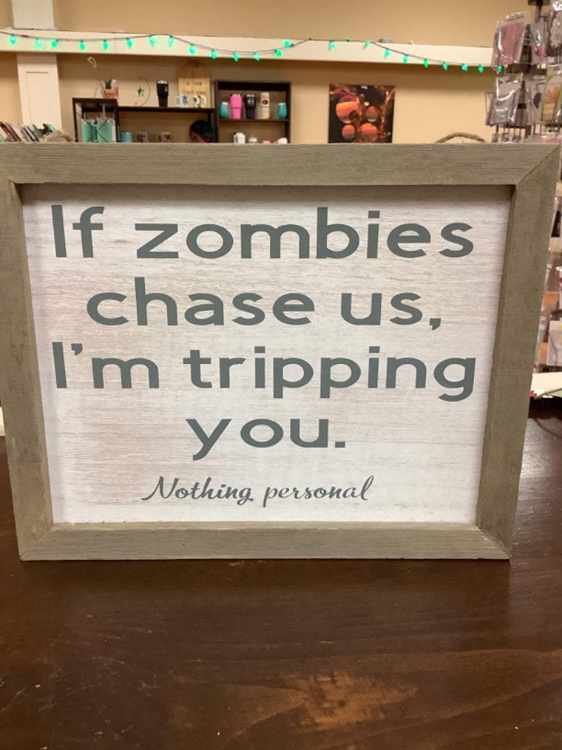 Zombie sign