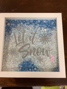 Let it snow shadow box