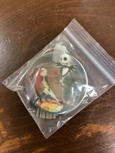 Jack and sally keychain