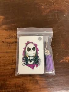 Jack purple wall keychain