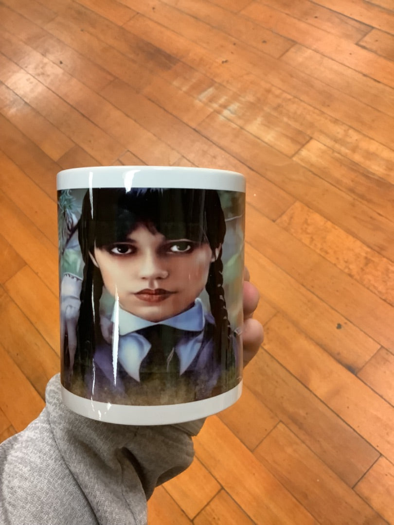 Wednesday Adam’s coffee mug