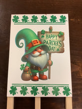 Load image into Gallery viewer, St. Patrick’s day easel decor