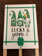 Load image into Gallery viewer, St. Patrick’s day easel decor