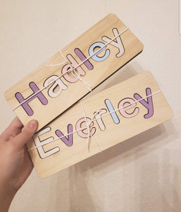 Wooden Name Puzzle