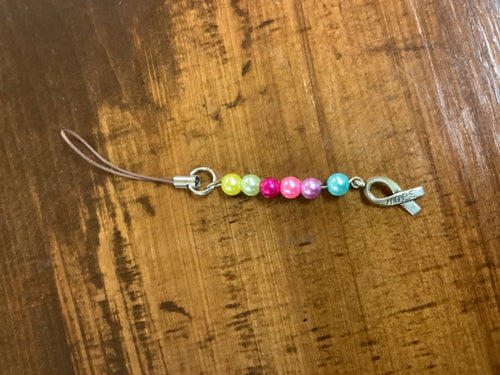 Colorful hope charm