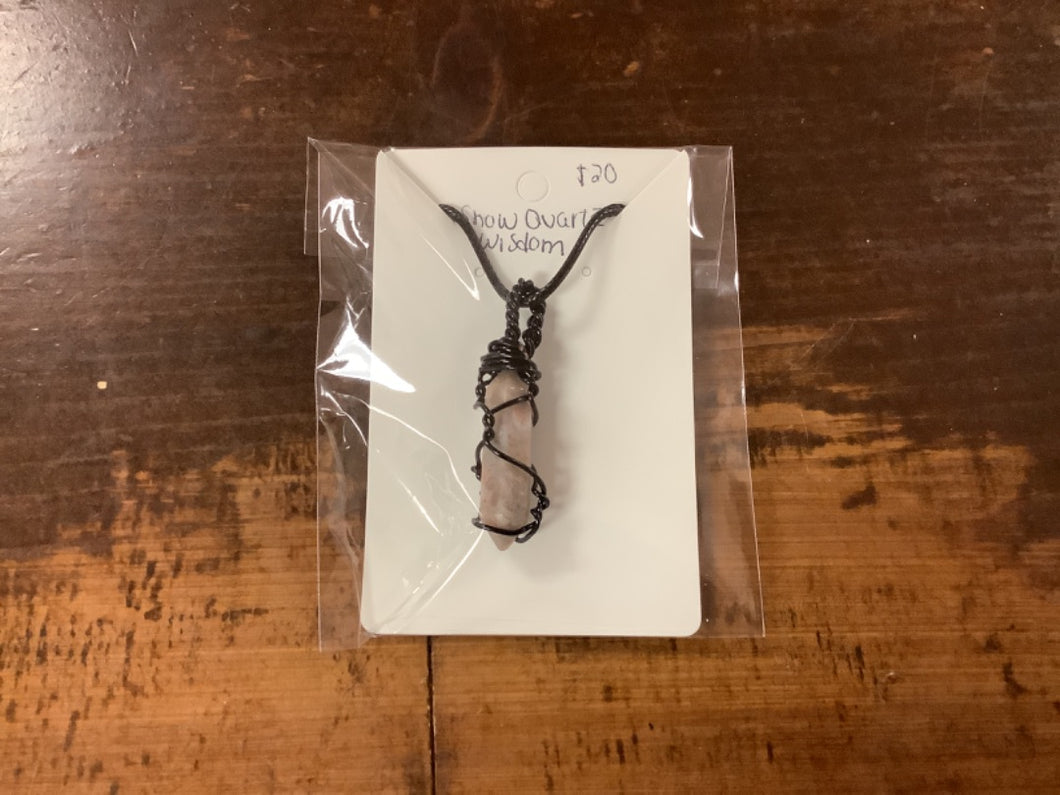 Snow Quartz Necklace