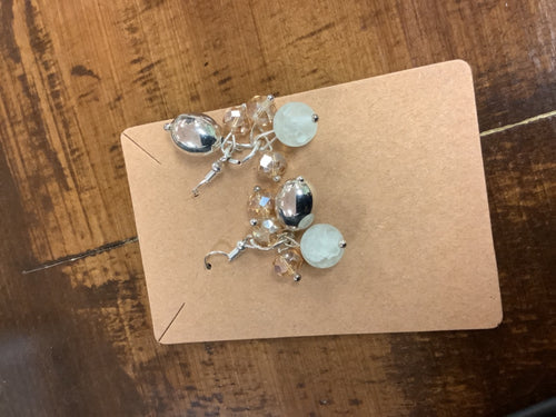 Gold/silver earrings