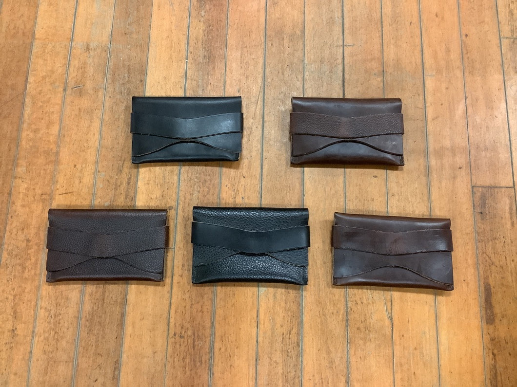 Leather Postcard Wallet