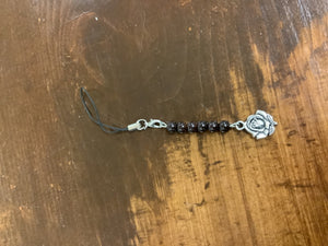 Black rose charm