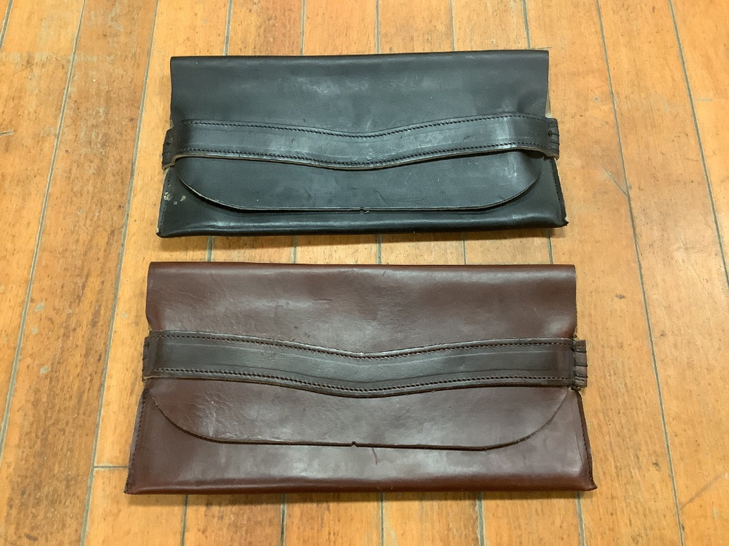 Leather Envelope Clutch