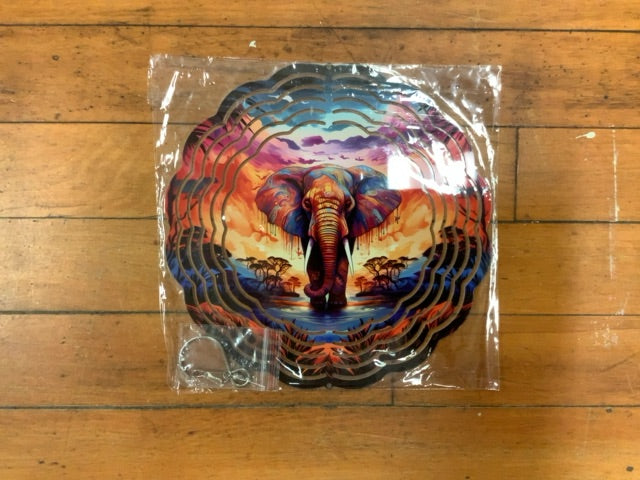 Elephant Wind Spinner