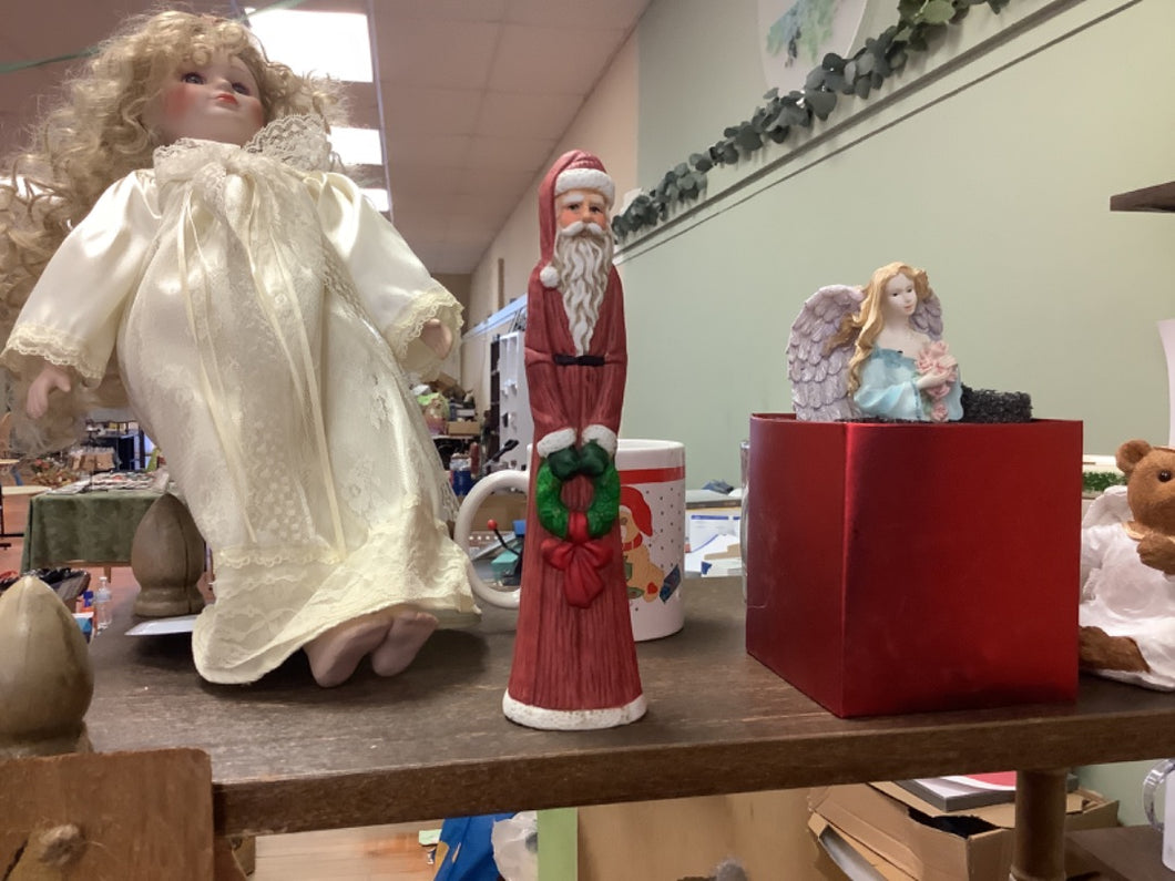 Skinny Santa Decoration