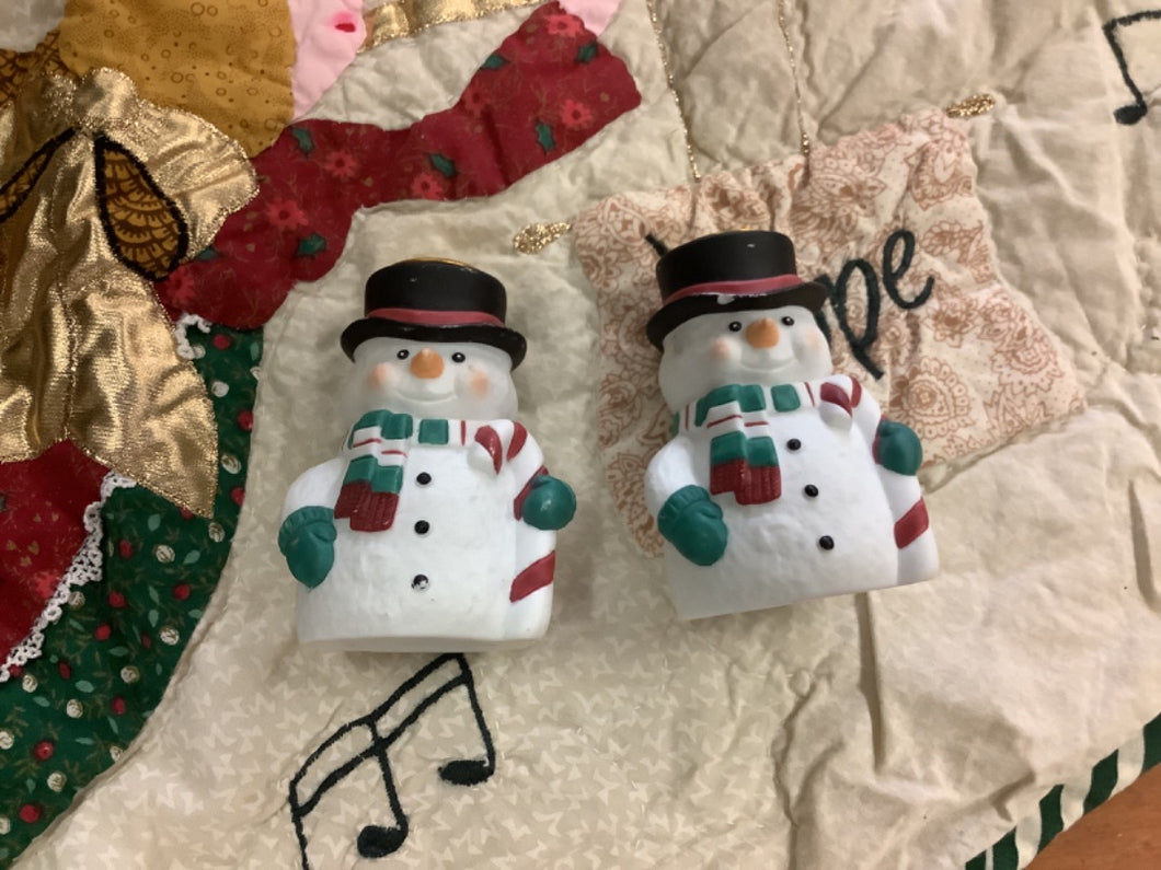 Snowman Candle Holder