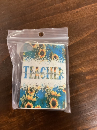 Teacher keychain