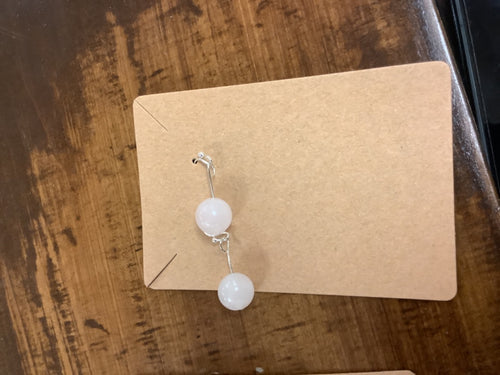 Light pink earrings
