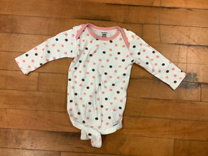 3-6M Polka Dot Onesie