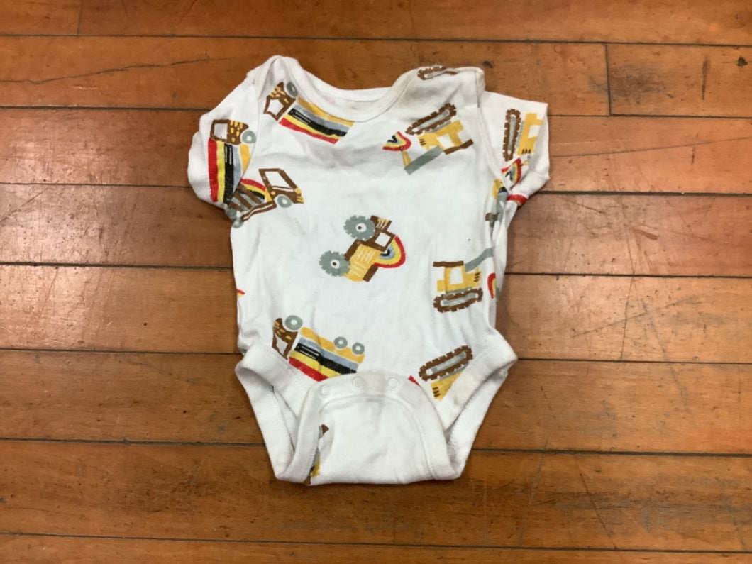 0-3M Truck Onesie