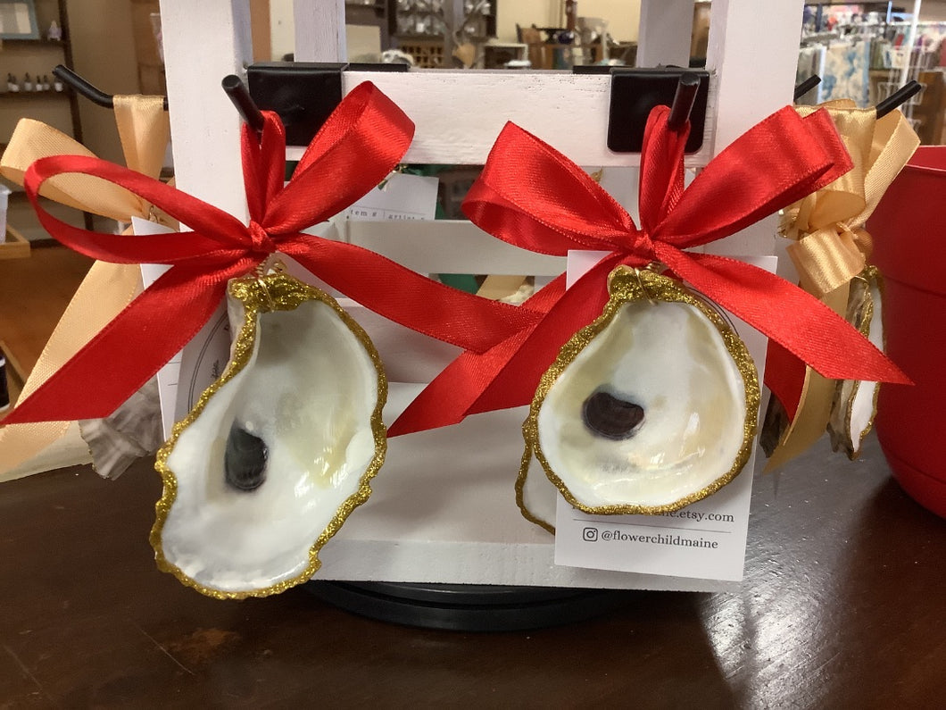 Oyster Shell Ornament