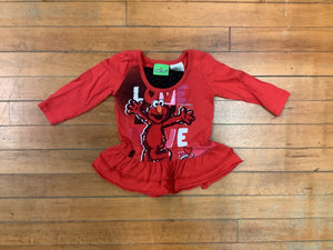 18M Elmo Dress