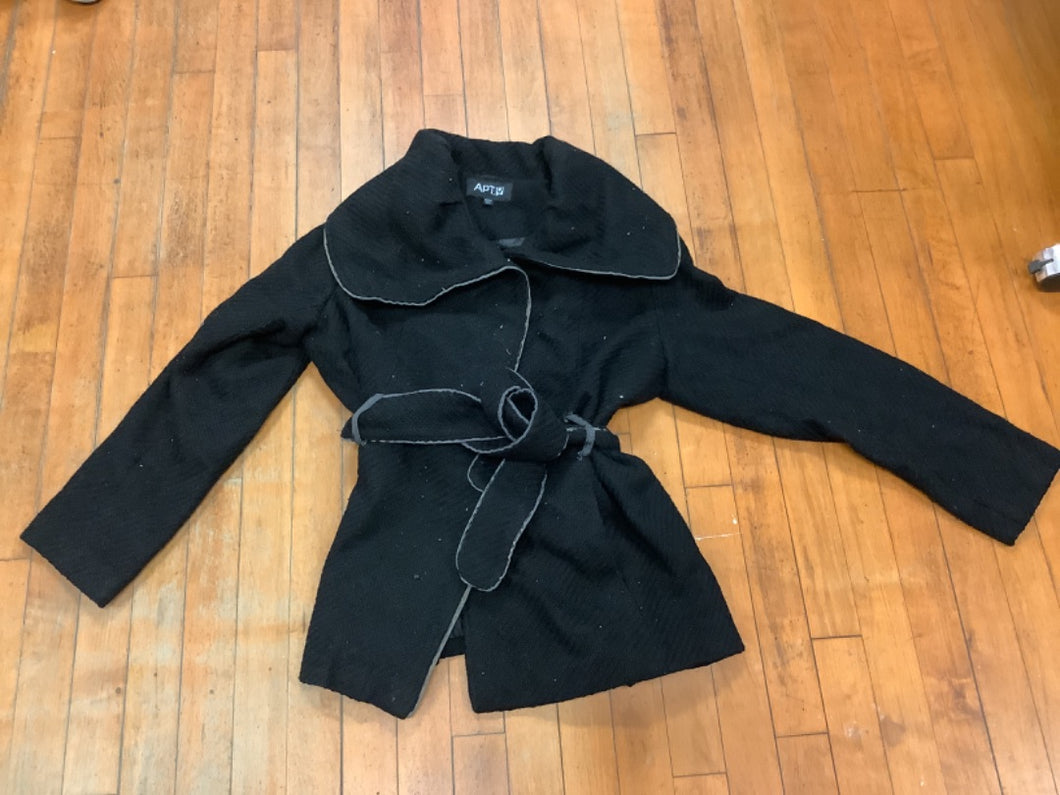L Black Coat