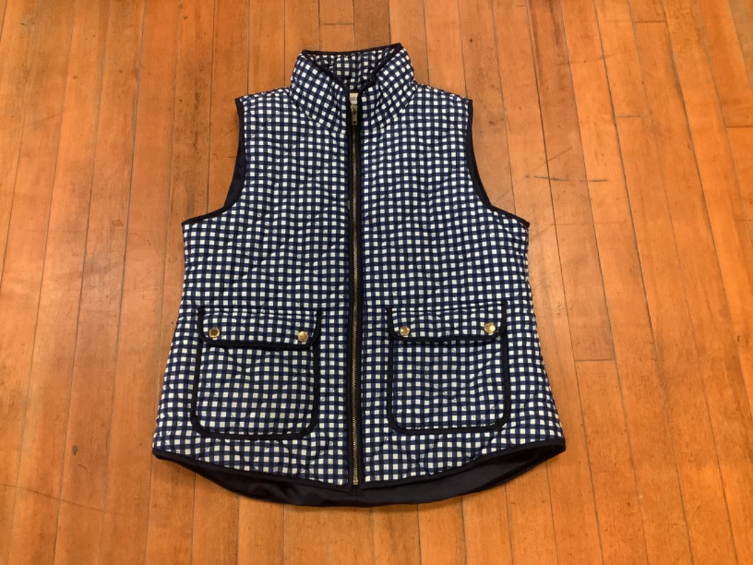 Large Gingham Vest