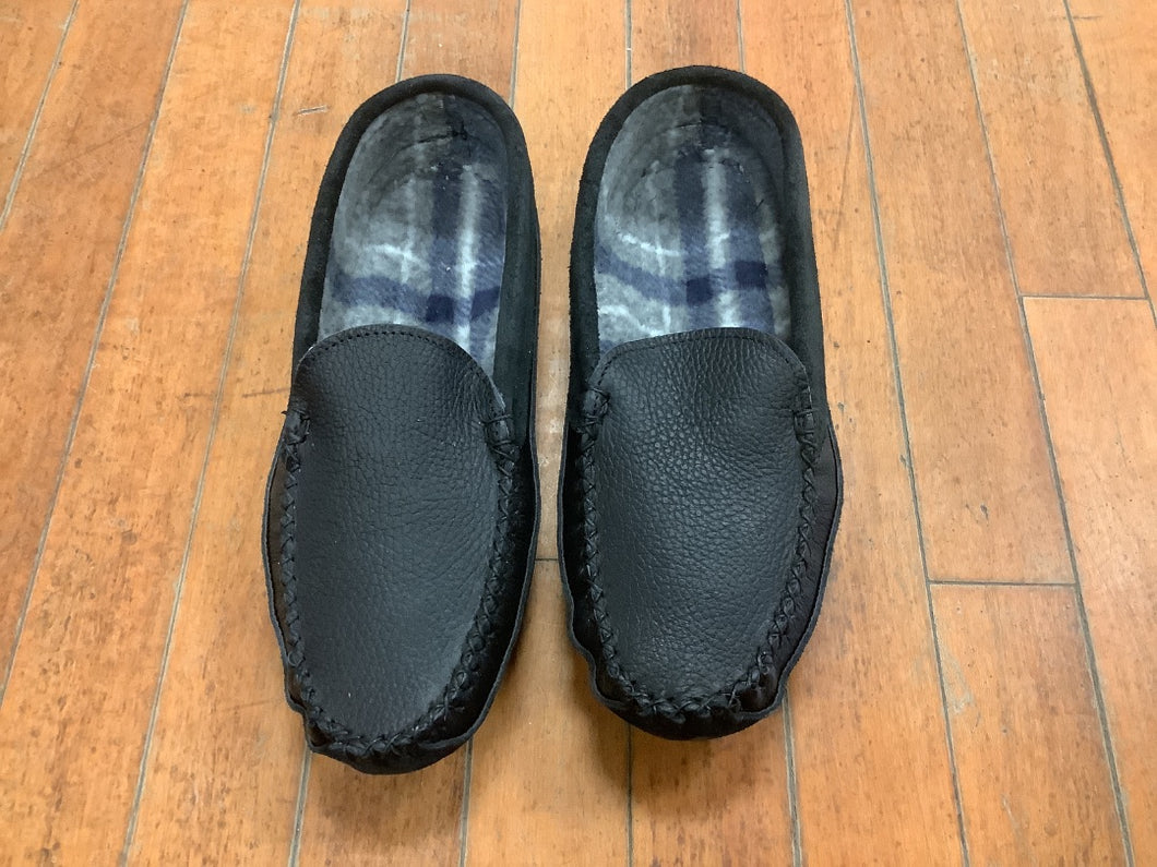 Northeaster' Black Slippers